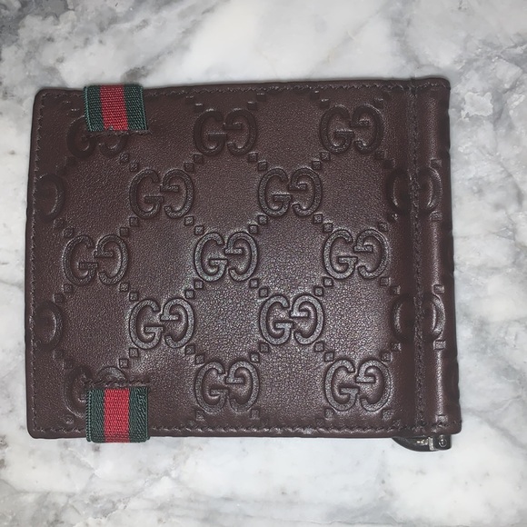 Brown leather Gucci wallet - Picture 2 of 4